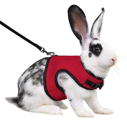 Fine Workmanship Pet Harness Rabbit Chest Harness Leash Guinea Pig Rabbit Sable Kitten Leash Small Pet Traction Leash Rabbit