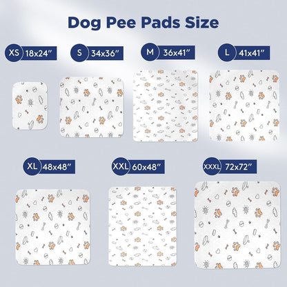 Washable Pee Pads for Dogs, 2 Pack Large 36"X41" Super Absorbent Reusable Training Pads, 100% Waterproof Non-Slip Puppy Whelping Playpen Indoor Mat Pet Supplies | Reusable Dog Training Pads, 100% Waterproof Non-Slip Pee Pads Whelping Pads Dog Playpen Indoor Dog Cage Pads Dog Mat