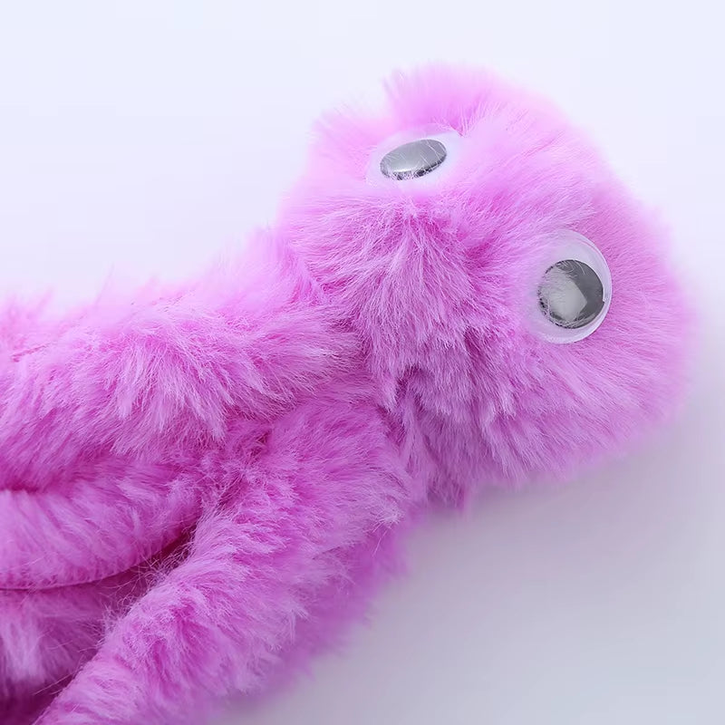 Cat Toy Cute Octopus Plush Toy Bite Resistant Teeth Interactive Play Pet Supplies