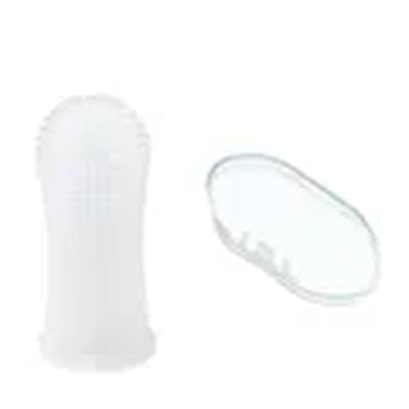 Super Soft Silicone Finger Toothbrush for Dogs and Cats - Nontoxic Teeth Cleaning and Breath Care Tool