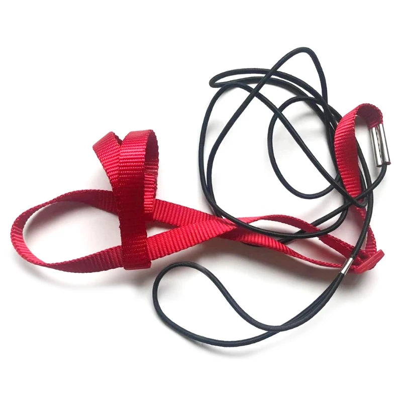 Parrot Bird Harness Leash Adjustable Anti-Bite Training Rope Outdoor Flying Traction Straps Band Dropshipping