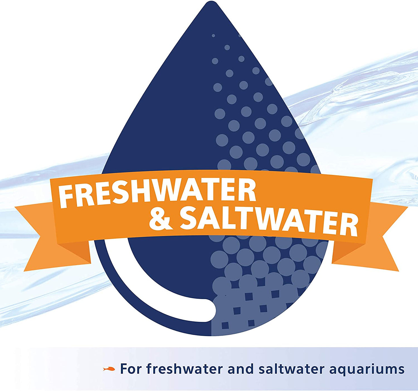 Fish Tank Water Conditioner Bottle, 16 Oz | Water Conditioner for Aquarium Tank, Neutralizes Chlorine and Chloramines in Tap Water; Dosage Cap Included