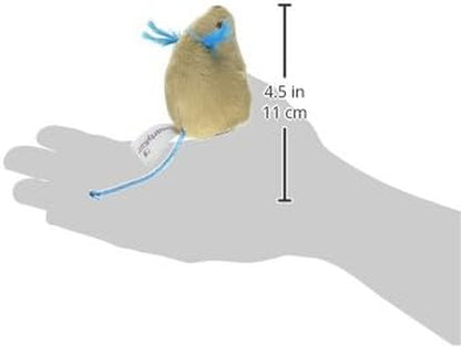 (2 Count) Mouse Mates Plush Catnip Cat Toys - Brown/Gray, 2 Count